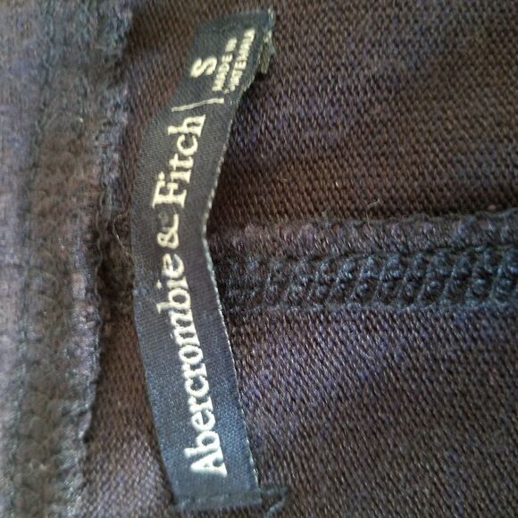 Abercrombie & Fitch Sweater Cardigan Womens Small Blue Tie Front Preppy - Picture 6 of 9